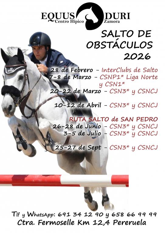 ALOJAMIENTO PARA CONCURSOS HÍPICOS EN ZAMORA